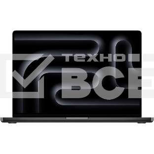 Ноутбук APPLE MacBook Pro 16 Space Black (M3 Max/48Gb/1Tb SSD/MacOS) ((MUW63ZP/A)) нужен переходник на EU