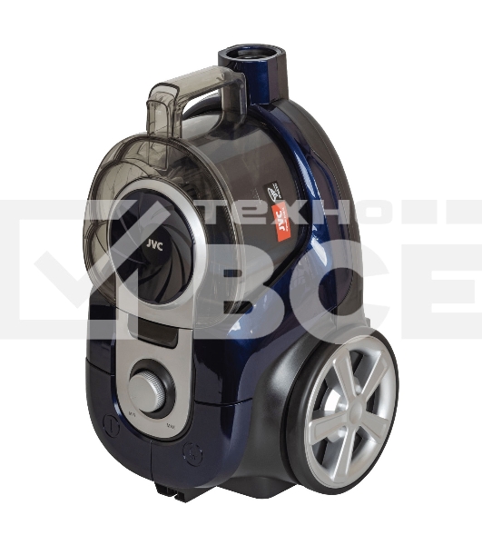 Пылесос JVC JH-VC430 синий, 360/2100 Вт, уборка сухая, пылесборник контейнер, 2.5 л