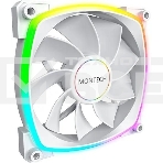 Вентилятор для корпуса MONTECH RX140 PWM белый, 140 мм, 1600 об/мин, 27.9 дБ, 4 pin, фото2