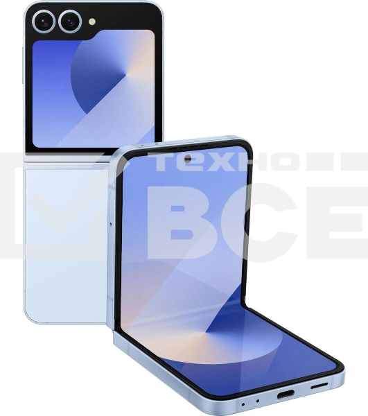 Смартфон Samsung Galaxy Z Flip6 5G SM-F741B, 12/512Gb, голубой