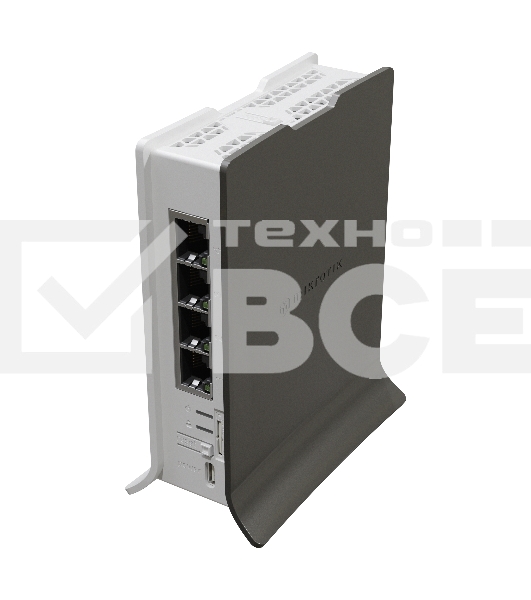 Маршрутизатор + LTE6 модем MikroTik hAP ax lite LTE6 L41G-2axD&FG621-EA 4* 1Gbit RJ45, Micro sim slot