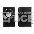 Колонки Gembird SPK-204, черный МДФ,2х3 Вт, регулятор громкости, USB, фото3