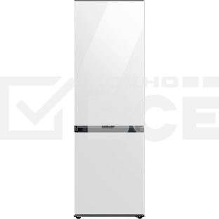 Холодильник Samsung RB34C7B5E12/EF белый стекло двухкамерный 230/114л морозилка снизу, No Frost