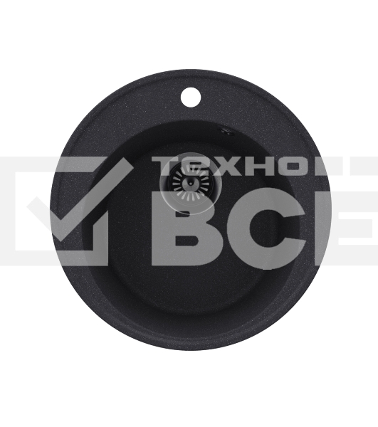 Кухонная мойка Maunfeld Medusa 485 MFQS-485DGR темно-серый