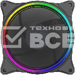 Вентилятор для корпуса Bloody BD-CF120ARGB3 ARGB черный, 120 мм, 1600 об/мин, 26 дБ, 4 pin, фото 1