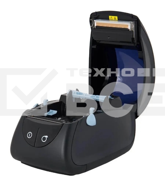 Принтер наклеек Mertech MPRINT LP58 EVA прямая термопечать, 203 dpi, 100 мм/сек, RS-232, USB, чёрный