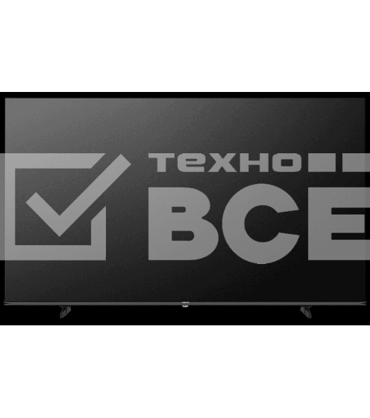 Телевизор 65'' Hisense 65E7Q черный QLED UHD 60Hz Smart