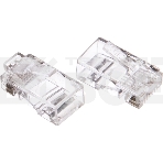 Коннектор VCOMRJ-45 (8P8C) для UTP кабеля 5 кат. <VNA2200-1/20> 20 шт в пакете, фото4