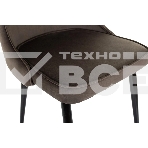 Стул для дома Бюрократ CH-K4_2 комплект 2 шт коричневый Holland 74 металл черный на ножках (CH-K4_1/HL74_2), фото4