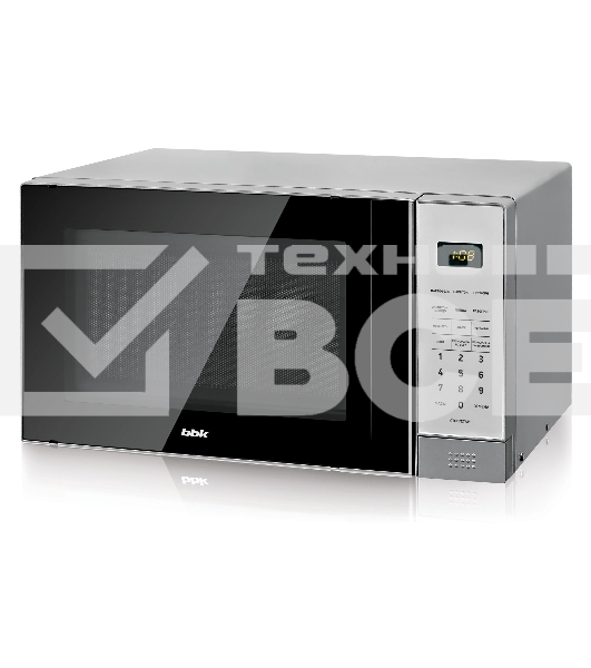 Микроволновая печь BBK 20MWS-729S/BS 20л. 700Вт серебристый/черный