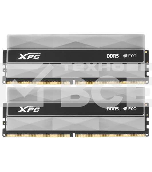 Оперативная память XPG Lancer, DDR5, 32GB (2x16GB), 6000MHz, CL30, DIMM, с радиаторами, RGB, серебристый