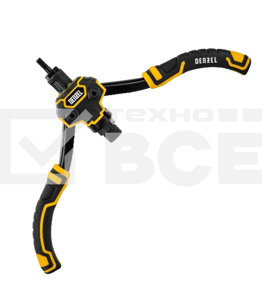 Заклепочник Denzel для резьбовых заклепок, двуручный, заклепки М3, М4, М5, М6, М8, М10, M12