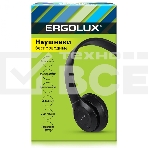Беспроводные/проводные наушники Ergolux ELX-BTHP01-C02 черный, накладные, Bluetooth 5.0 + проводной, складная конструкция, до 6 ч, фото3