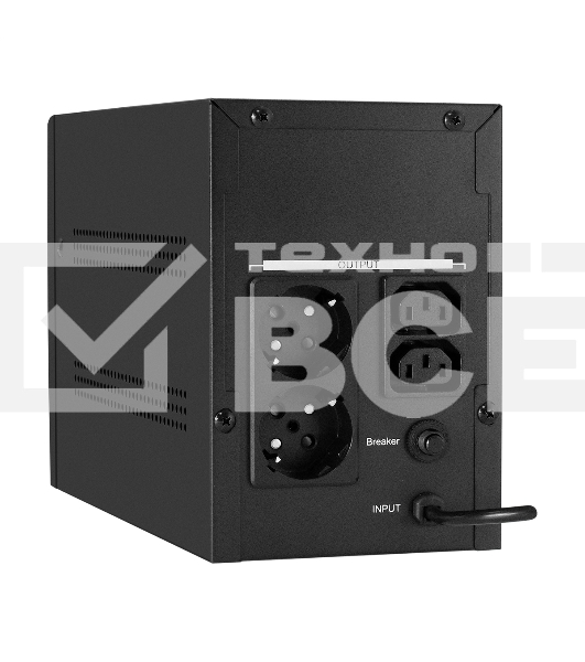 Источник бесперебойного питания ExeGate EX292606RUS SpecialPro UNB-2000.LED.AVR.1SH.2C13 2000VA/1200W, LED, AVR,1*Schuko+2*C13, металлический корпус, черный