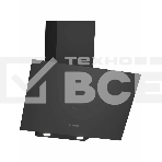 Вытяжка наклонная Bosch DWK64PJ60T черный, 60 см, 400 куб. м/ч, 69 дБ, фото 1