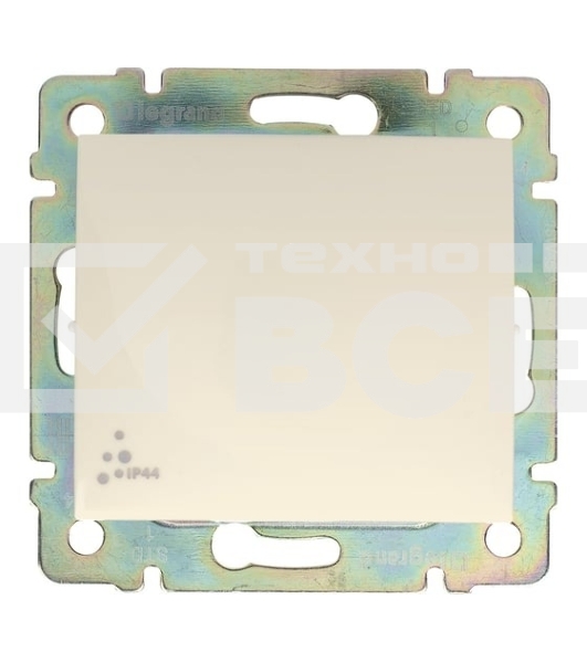 Выключатель Legrand Valena 10A, IP44, слоновая кость, 774101