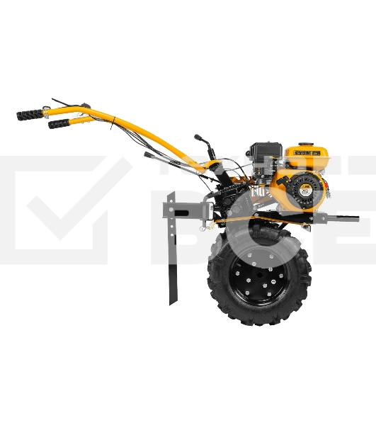 Мотоблок Denzel DPT-270S, 7 л.с., ремен.сцеп, фрез 3х4, ШОМ, передачи 2В/1Н