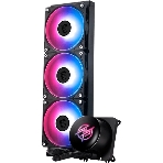 Система жидкостного охлаждения/ Water Cooling System MSI MPG CORELIQUID P13 360 (300W, 360мм, LED, Black, ARGB/ Fans: 3x120мм, 64.89CFM, 2050RPM/ Pump 20dBA, 3400RPM, Rad thickness 27мм/ S: 1851, 1700, AM5, AM4), фото3