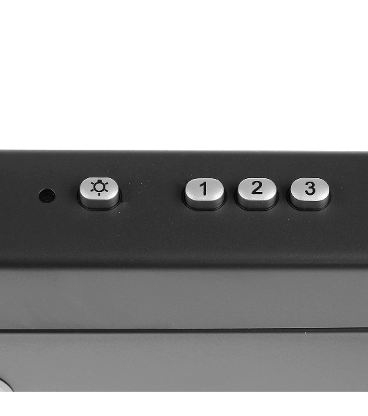 Вытяжка каминная Elikor Квадра 90П-650-К3Д антрацит, 90 см, 650 куб. м/ч, 56 дБ