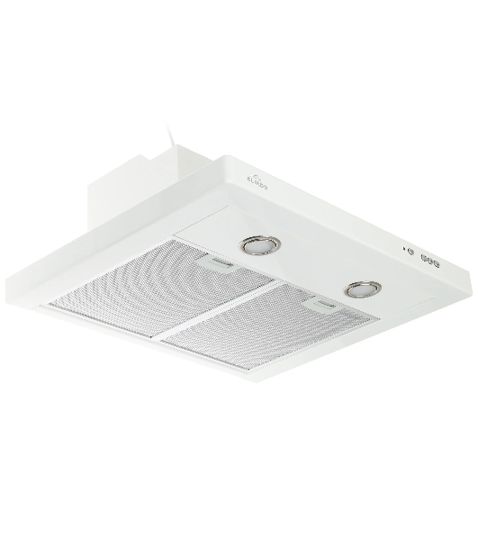 Вытяжка каминная Elikor Квадра 60П-430-К3Д белый, 60 см, 430 куб. м/ч, 54 дБ