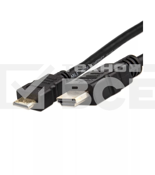 Кабель HDMI-19M --- MiniHDMI-19M ver 2.0+3D/Ethernet,1m Telecom <TCG205-1M> Кабель HDMI-19M --- MiniHDMI-19M ver 2.0+3D/Ethernet,1m Telecom <TCG205-1M>