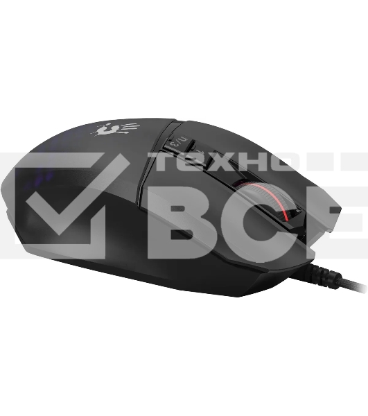 Мышь проводная A4Tech Bloody W65 Max Mini черный, 12000 dpi, USB, кнопки - 9