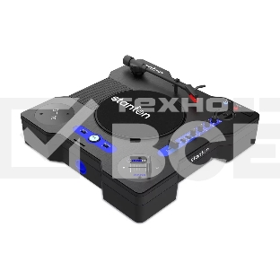 Виниловый проигрыватель [STX] Stanton [Stanton STX] портативный, для скретча, мини Innofader, перезаряжаемые батареи, встроенный динамик, Bluetooth, USB