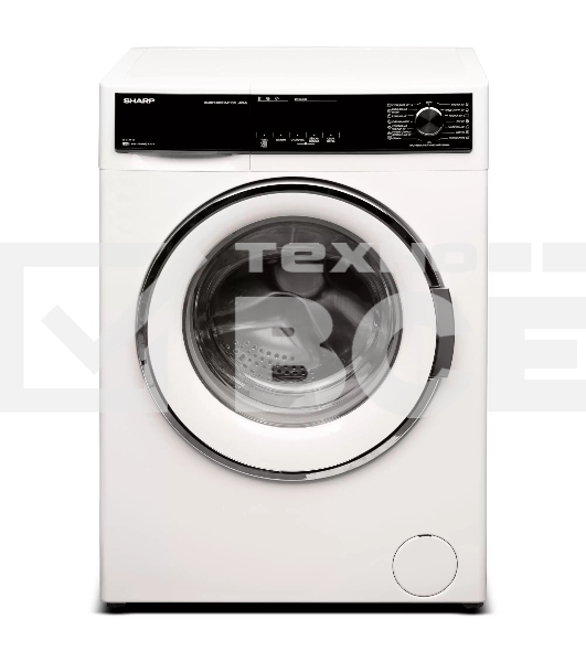 Стиральная машина Sharp ES814RW белый, загрузка фронтальная 8 кг, 1400 об/мин, класс: A+++