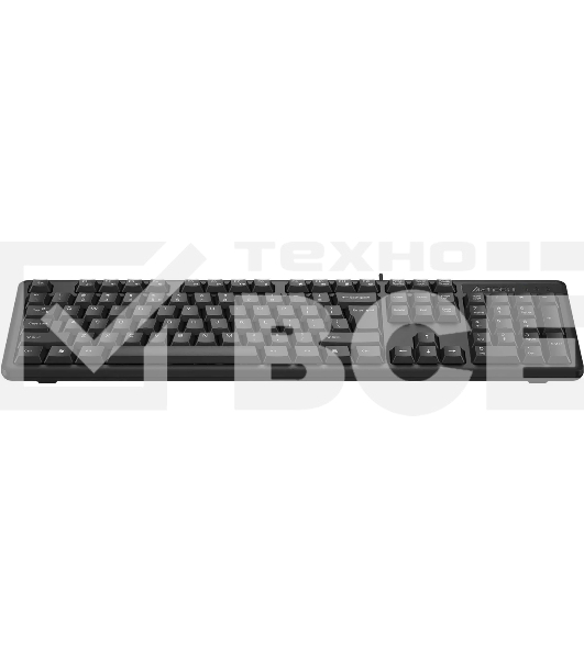 Клавиатура A4Tech KKS-3 проводная, USB, черный