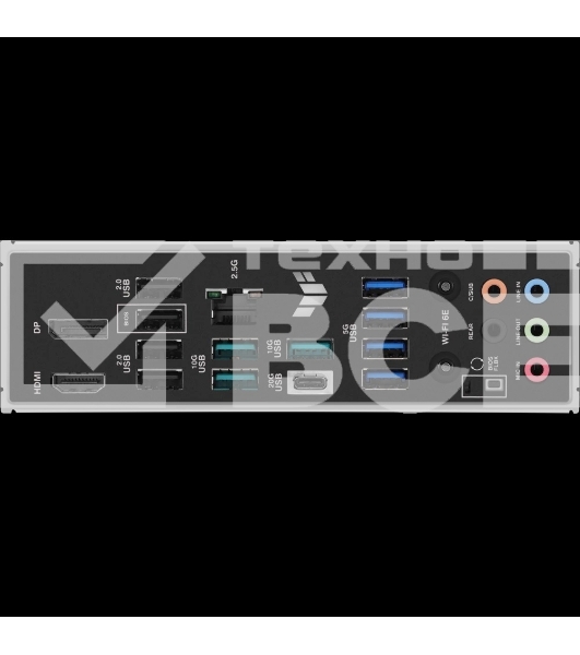 Материнская плата ASUS TUF GAMING B850M-PLUS WIFI, AM5, AMD B850, 4xDDR5, 4xSATA, 3xM.2, 1xPCIe 4.0 x16, 1xHDMI, 1xDP, 1x 2.5Gb LAN, 1xUSB-C 20Gbps, 3xUSB-A 10Gbps, 4xUSB-A 5Gbps, 4xUSB-A 2.0, 7.1, micro-ATX