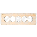 Шаблон для подрозетников EKF Expert sh-d68-5 c 5 отверстиями d 68 мм, фото4