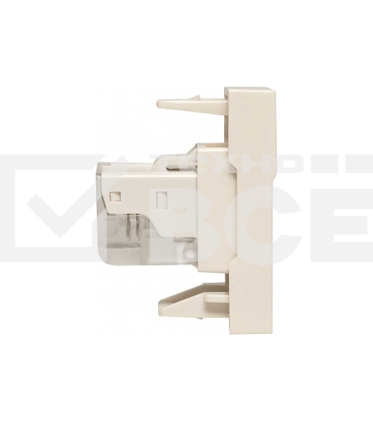 Розетка RJ45 EKF PROxima, категории 5e (ширина 1 модуль) E1MK015E-135-10