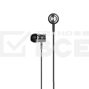 Наушники проводные Havit Wired earphone черный