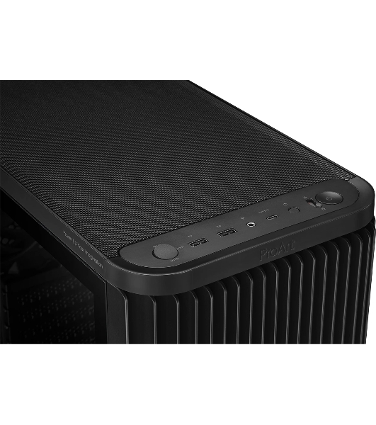 Компьютерный корпус ASUS PROART PA401 ABS TG PWM черный