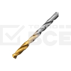 Сверло спиральное по металлу Denzel 3,2 x 65мм, Р6М5, Golden Tip, 2 шт., фото2