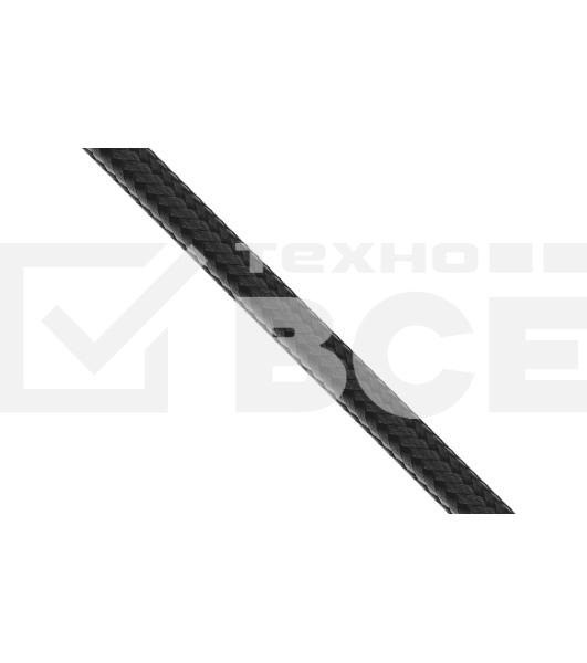 Кабель OLMIO GEEK, Type-C - Type-C, 60W, 1.2м, тканевая оплетка, LCD, черный