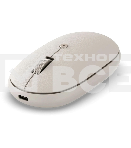 Мышка компьютерная Satechi OntheGo Bluetooth Mouse with USB-C Rechargeable Battery, песочный
