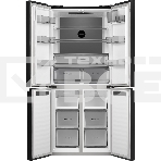 Холодильник Maunfeld MFF192NFB01 Inverter черный стекло трехкамерный 334/184л морозилка снизу, No Frost, Side by Side, фото15