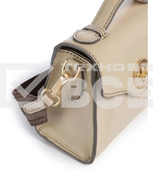 Сумка женская The Bridge Irene 04520501/TH бежевая натур.кожа