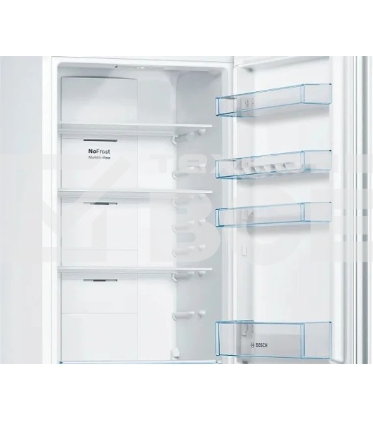 Холодильник Bosch KGN39UW30U белый двухкамерный 279/87л морозилка снизу, No Frost