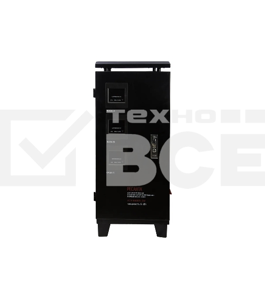 Стабилизатор трехфазный Ресанта АСН-6000/3 63/4/3 380В±2%, Габ. 290х330х680, Вес 29 кг, напол