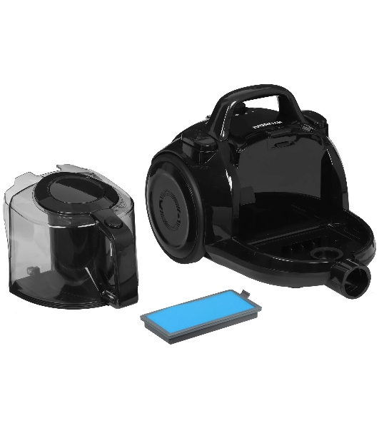 Пылесос Hyundai HYV-C5455 черный, 380/2200 Вт, уборка сухая, пылесборник контейнер 2.5 л