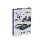 Планка на переднюю панель Gembird FP3.5-USB3-2A2C, USB, 2xUSB-A 3.0 + 2xType-C, 3.5', фото2