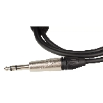 Кабель микрофонный FORCE FMC-15/1.51/4' TRS (M) - XLR (F), высококачественный балансный, малошумящий с проводниками из безкислородной меди OFC, диаметр 6 мм, профессиональные металлические разъемы, длина 1,5 м, цвет черный, фото2