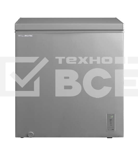 Морозильный ларь Willmark CF-270IDG, серый, 198 л
