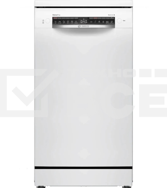 Посудомоечная машина Bosch SPS4EMW24E, белая, 45 см, 10 компл., 44 дБ, класс A+++