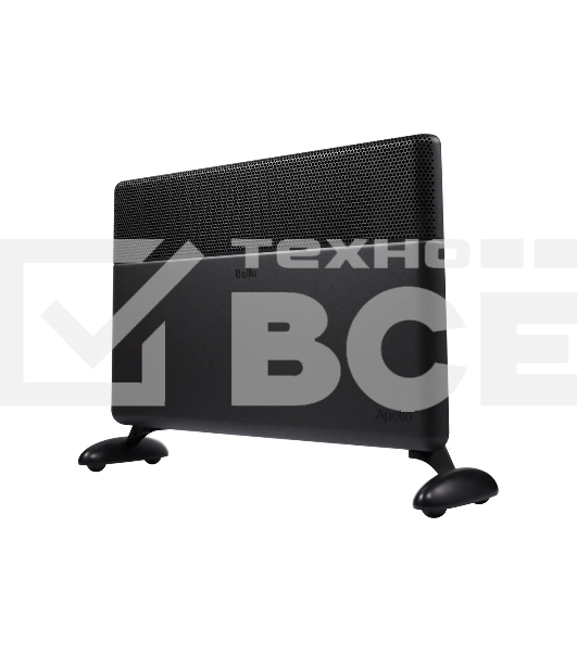 Конвектор Ballu Apollo digital INVERTER Black Infinity BEC/ATI-2503 черный, 2500 Вт, 30 м2, термостат, дисплей, WiFi