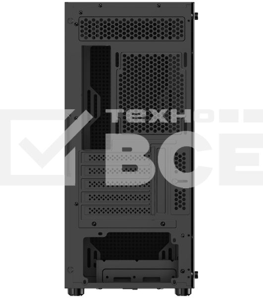 Корпус Ocypus Gamma C50 без БП черный (Gamma-C50-BKG000XX-GL)