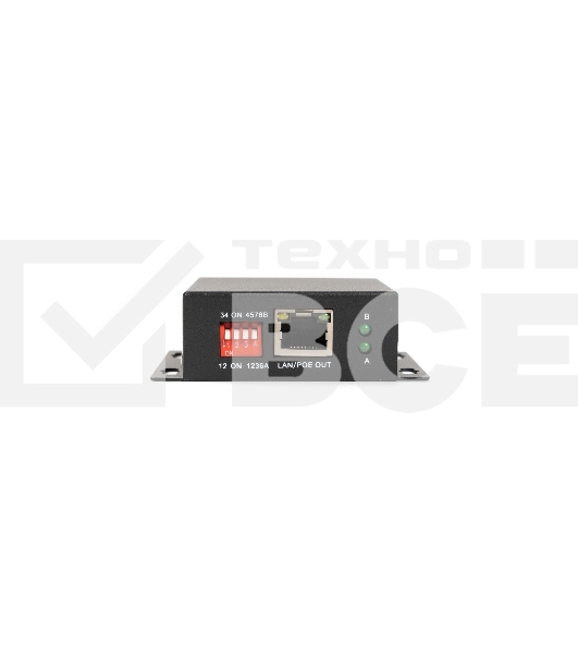 Репитер PSE-REP-E v.2 30Вт дальность передачи 100м вход/выход RJ-45 PoE