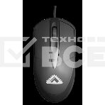 Мышь проводная БЕШТАУ М100РУ черный, 1600 dpi, USB, кнопки - 3, фото 1